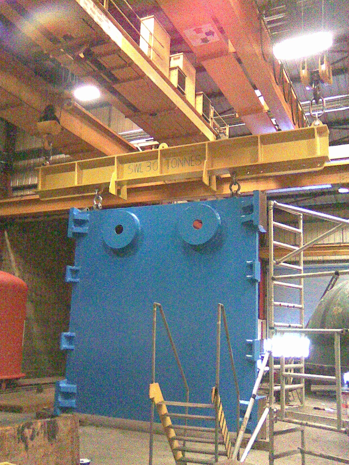 Heavy-duty fabricated industrial assembly manufactured by Refinery Supplies