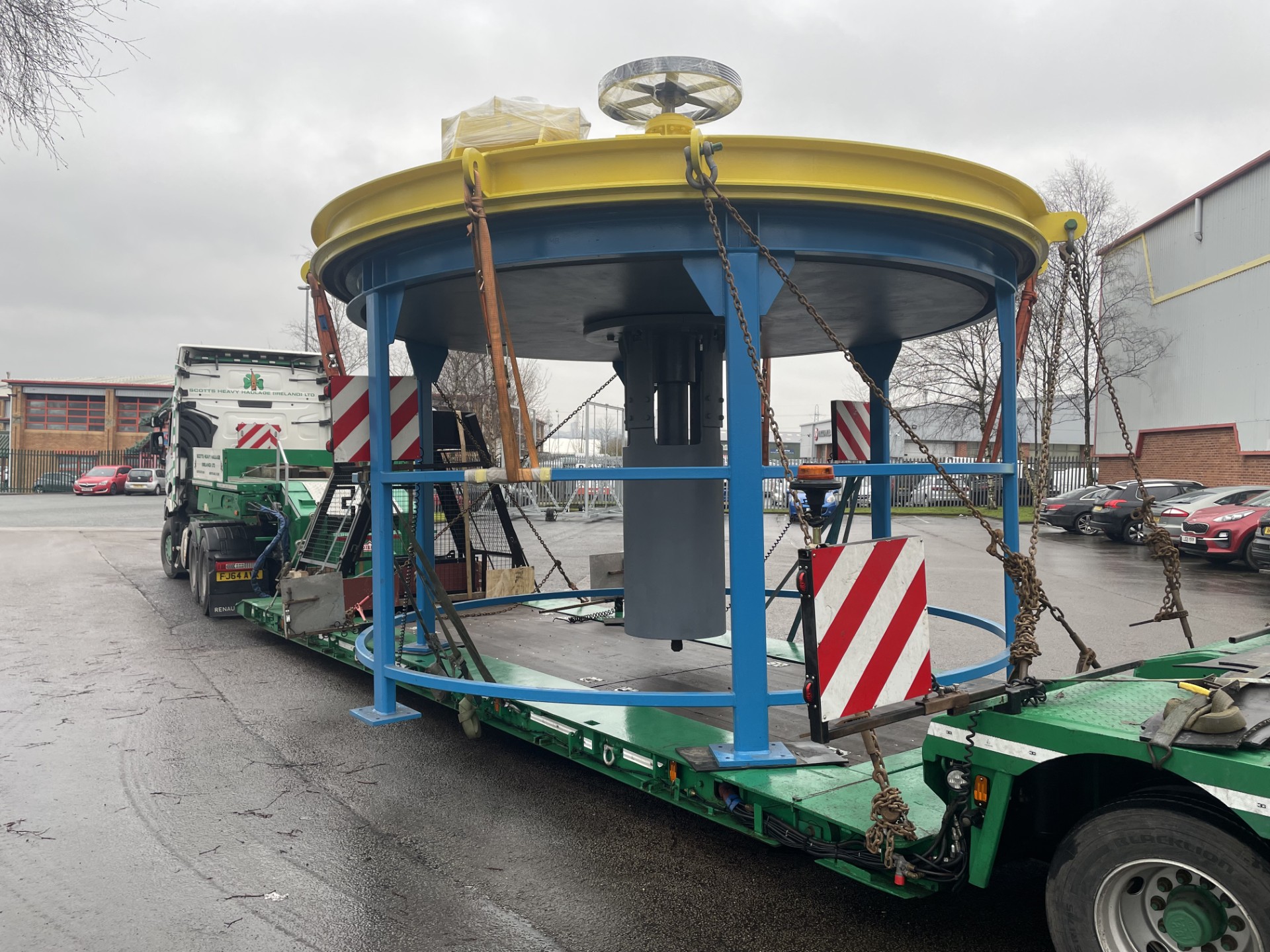 VDZ dome manufactured by Refinery Supplies for non-ferrous metal refining